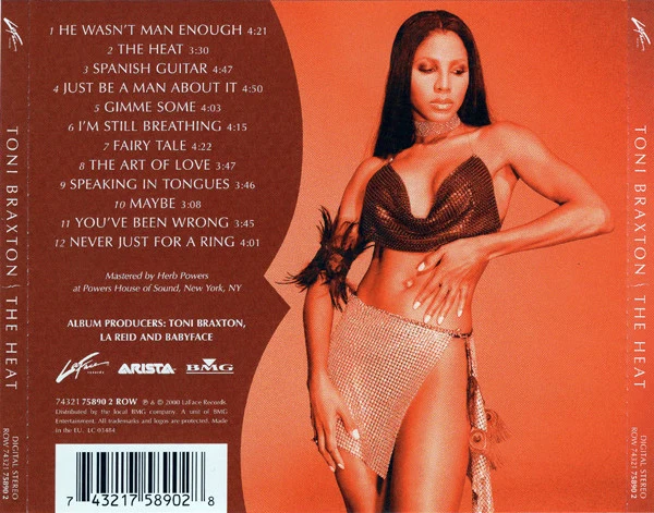 Toni Braxton - The Heat (CD, Album) - Image 2