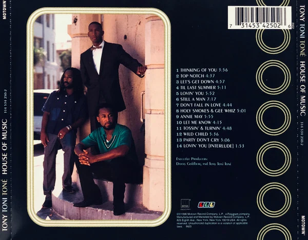Tony! Toni! Toné! - House Of Music (CD, Album, RE) - Image 2