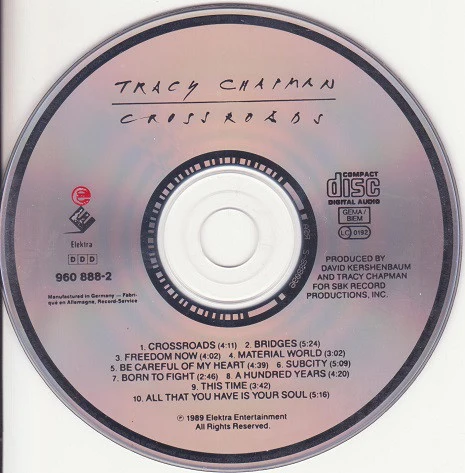Tracy Chapman - Crossroads (CD, Album) - Image 3