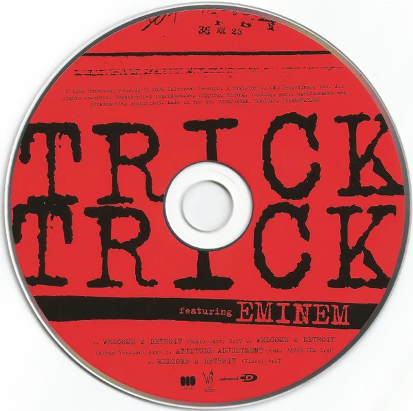 Trick-Trick* Featuring Eminem - Welcome 2 Detroit (CD, Maxi, Enh) - Image 5