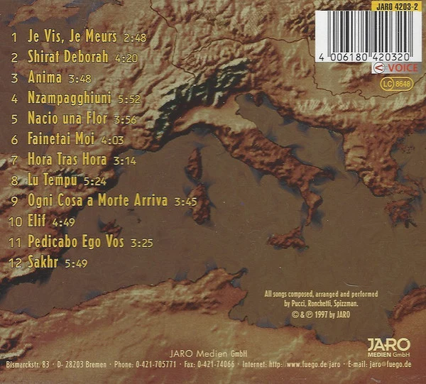 Trinovox - Mediterranea (CD, Album) - Image 2