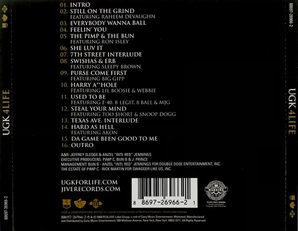 UGK - UGK 4 Life (CD, Album) - Image 2