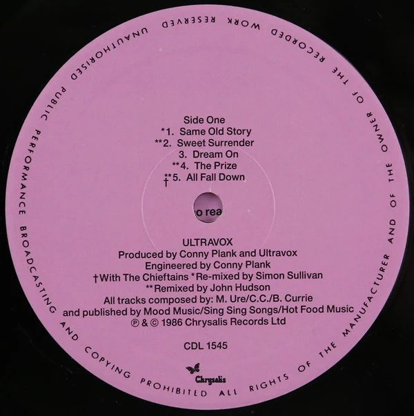 Ultravox - U-Vox (LP, Album) - Image 4