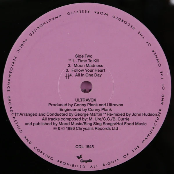 Ultravox - U-Vox (LP, Album) - Image 5