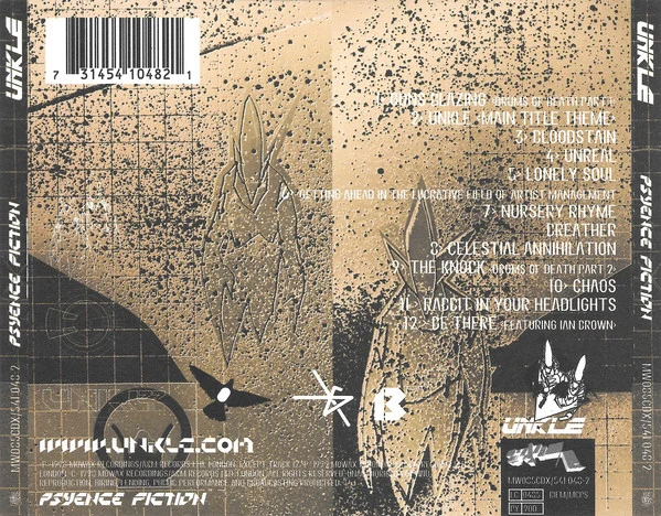 UNKLE - Psyence Fiction (CD, Album) - Image 2