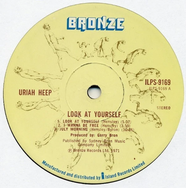 Uriah Heep - Look At Yourself (LP, Album, RP) - Image 3