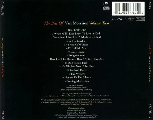 Van Morrison - The Best Of Van Morrison Volume Two (CD, Comp) - Image 2