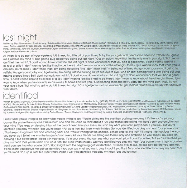 Vanessa Hudgens - Identified (CD, Album) - Image 4