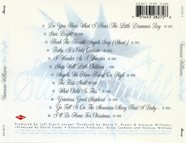 Vanessa Williams - Star Bright (CD, Album) - Image 2