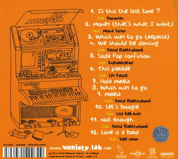 Variety Lab - Team Up! (CD, Album) - Image 5