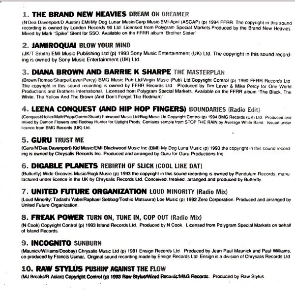 Various - 100% Acid Jazz (CD, Comp) - Image 4