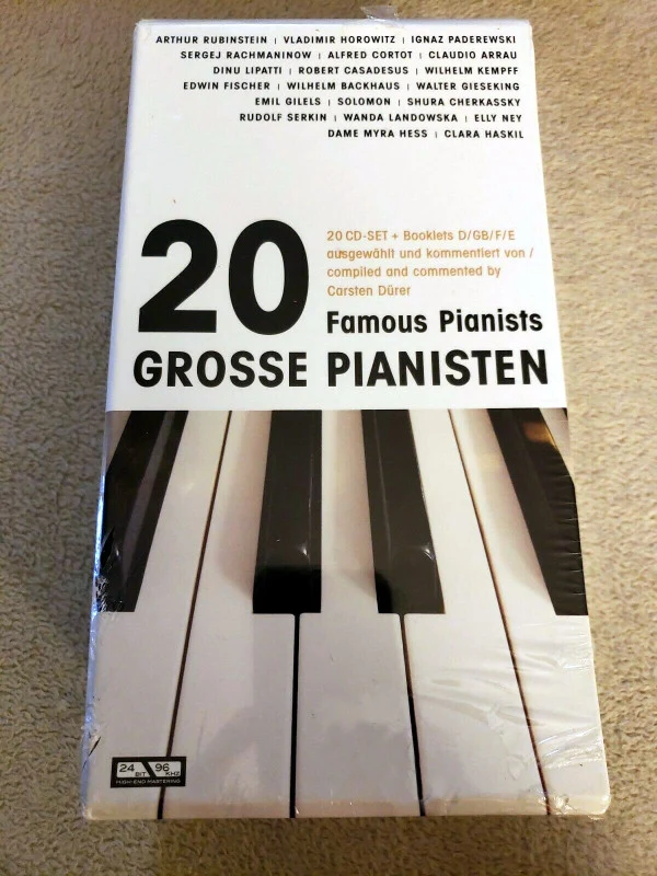 Various - 20 Grosse Pianisten (20xCD, Comp, 24 ) - Image 3
