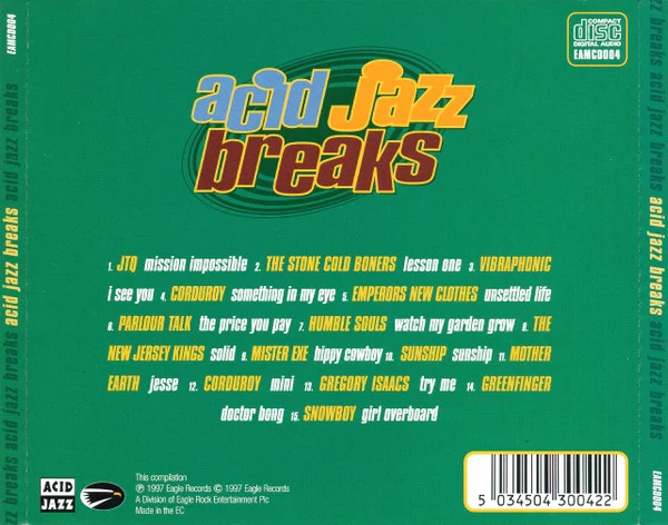 Various - Acid Jazz Breaks (CD, Comp) - Image 2