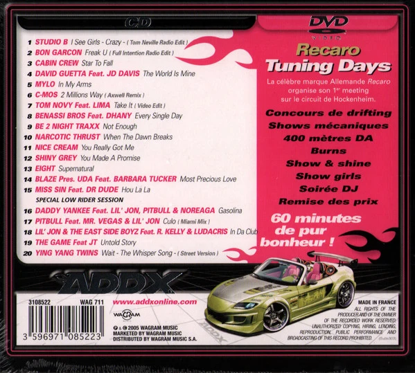 Various - ADDX (CD + DVD-V, PAL + Comp, O-C) - Image 2