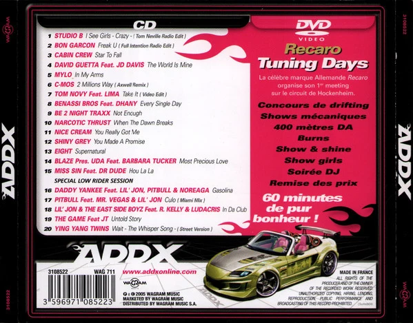Various - ADDX (CD + DVD-V, PAL + Comp, O-C) - Image 3