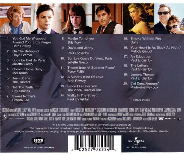 Various - An Education (Original Motion Picture Soundtrack) (CD, Comp) - Image 2