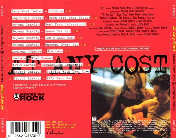 Various - At Any Cost - Music From The VH1 Original Movie (CD, Album) - Image 2
