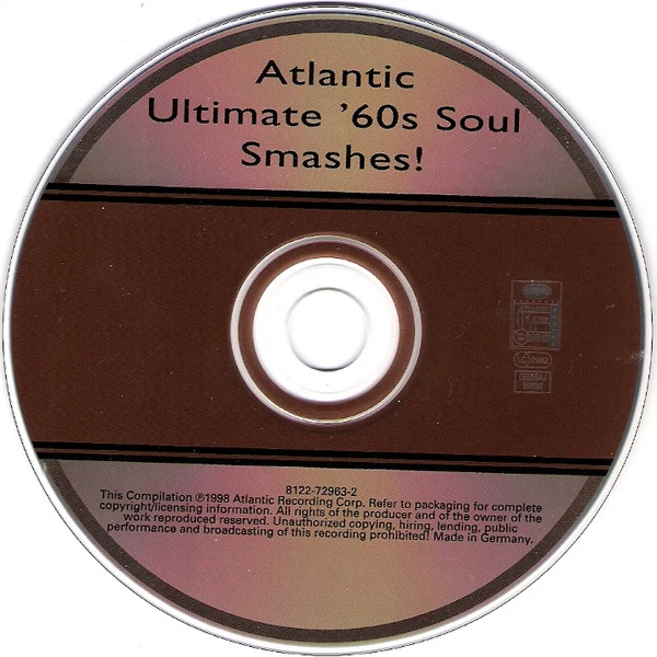 Various - Atlantic Ultimate '60s Soul Smashes! (CD, Comp) - Image 3