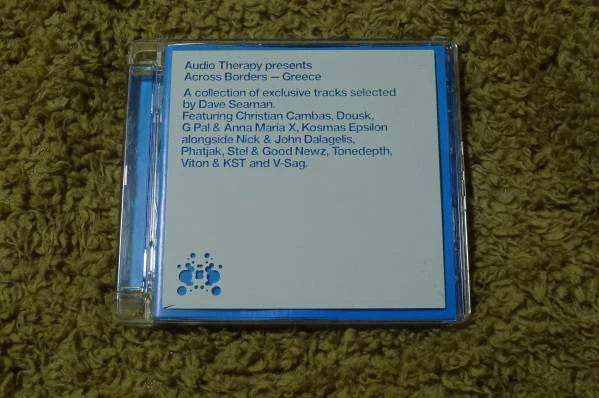 Various - Audio Therapy Presents Across Borders - Greece (CD, Comp, Sup) - Image 3
