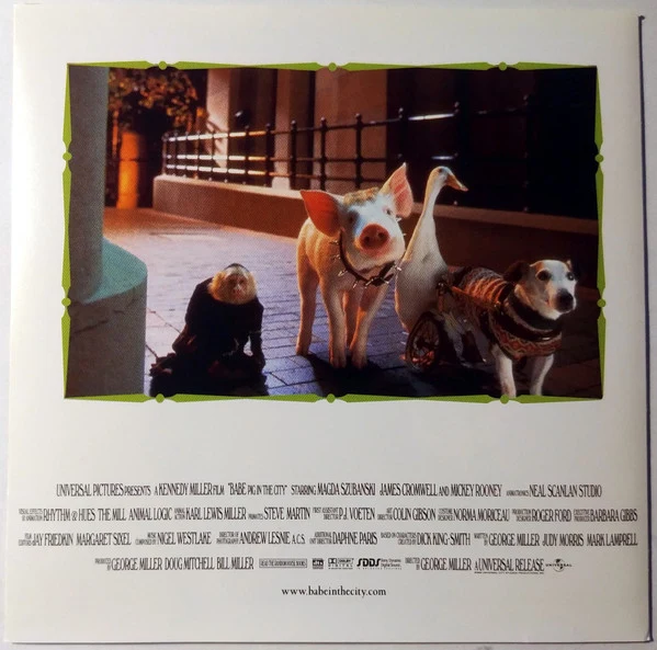 Various - Babe: Pig In The City (Music From And Inspired By The Motion Picture) (CD, Album) - Image 2