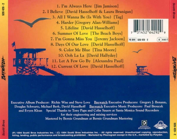Various - Baywatch (CD, Comp) - Image 2