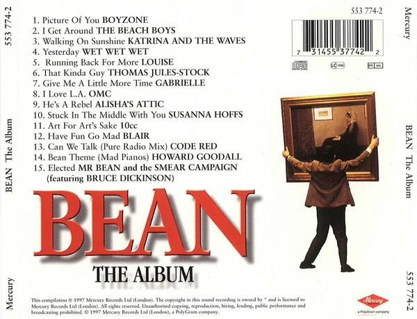 Various - Bean - The Album (CD, Comp) - Image 2