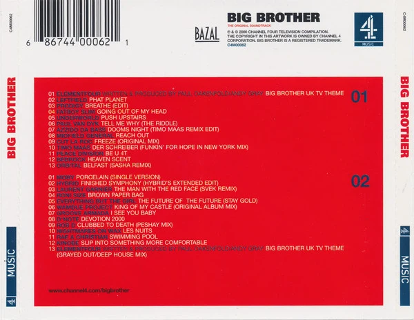 Various - Big Brother (2xCD, Comp) - Image 2