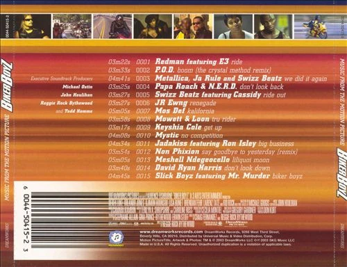 Various - Biker Boyz - Music From The Motion Picture (CD, Album) - Image 2