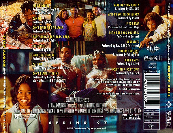 Various - Booty Call (The Original Motion Picture Soundtrack) (CD, Comp) - Image 2