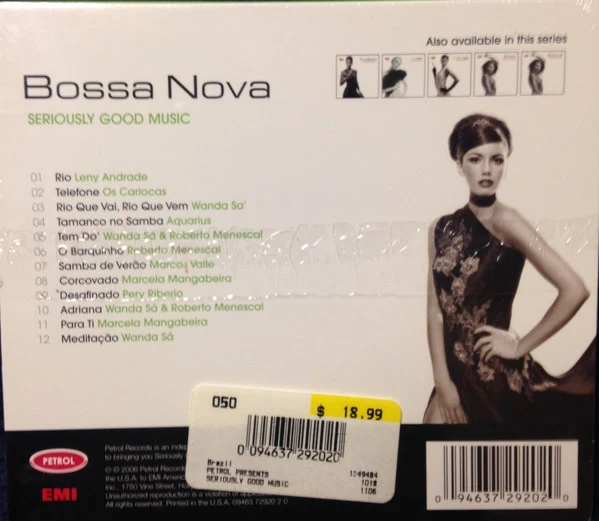 Various - Bossa Nova Seriously Good Music (CD, Album, Comp, Sli) - Image 2