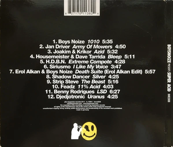 Various - Boysnoize Presents Super Acid (CD, Comp, Dig) - Image 2
