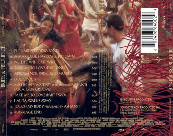Various - Bride & Prejudice (CD, Album) - Image 2