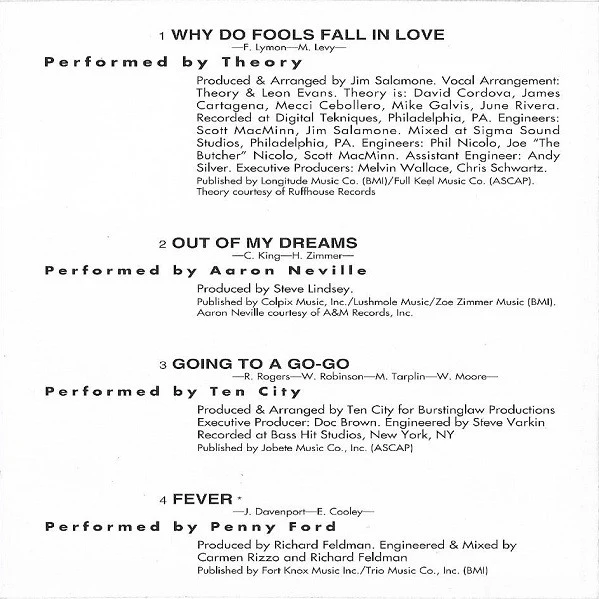 Various - Calendar Girl - Music From The Motion Picture (CD, Comp) - Image 2