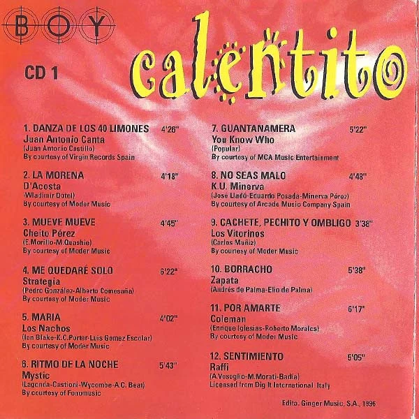 Various - Calentito Calentito (2xCD, Comp) - Image 4