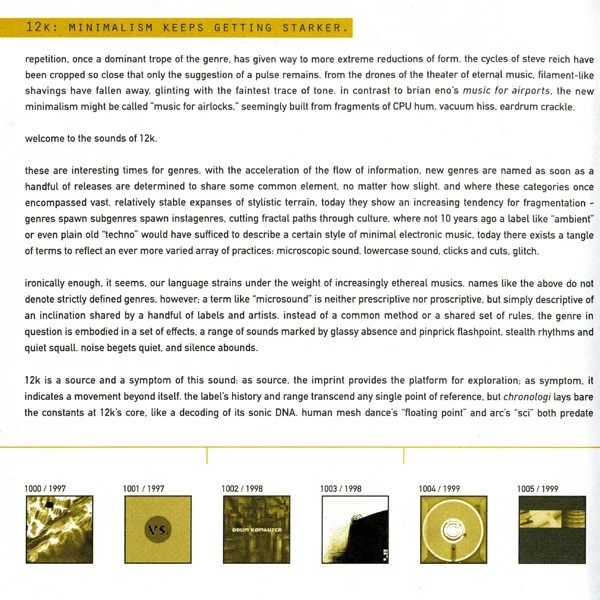 Various - Chronologi 12k: Year 1-Year 4 (CD, Comp + CD, Comp, Enh) - Image 5