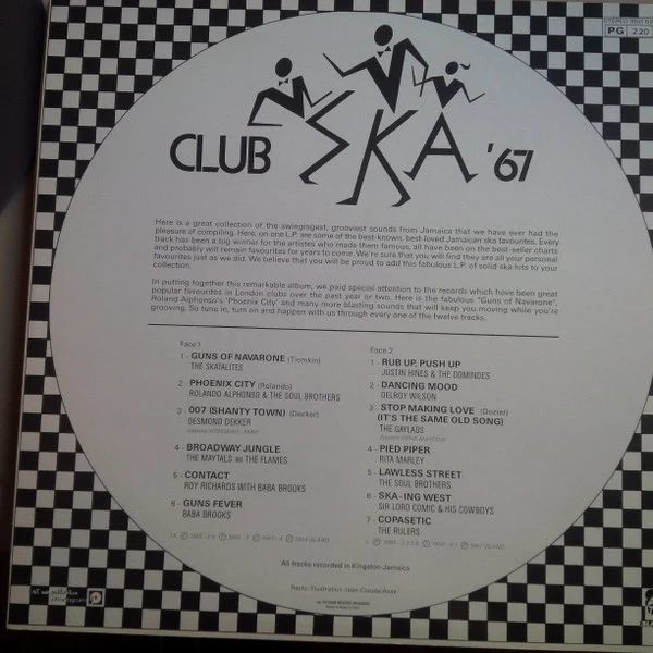 Various - Club Ska '67 (LP, Comp) - Image 2