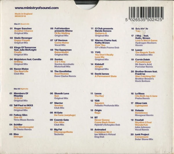 Various - Clubber's Guide To... Ibiza - Summer 2001 (2xCD, Mixed, Car) - Image 2
