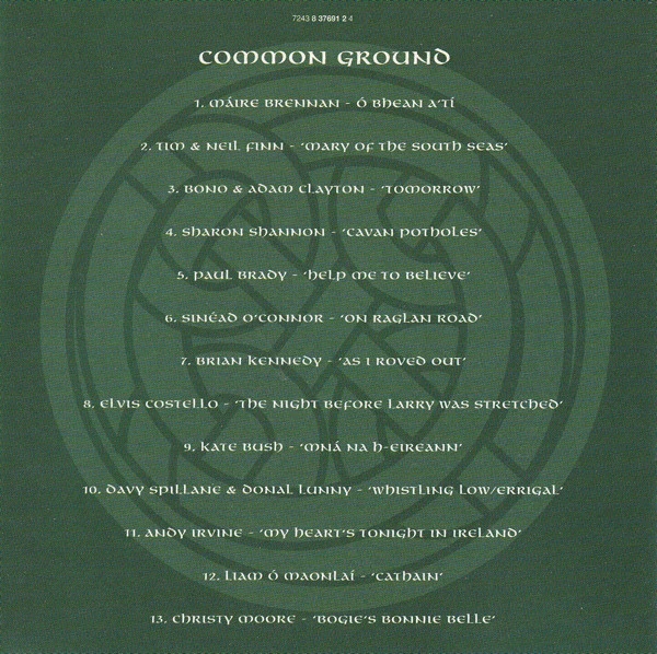 Various - Common Ground (CD, Album, Comp) - Image 2