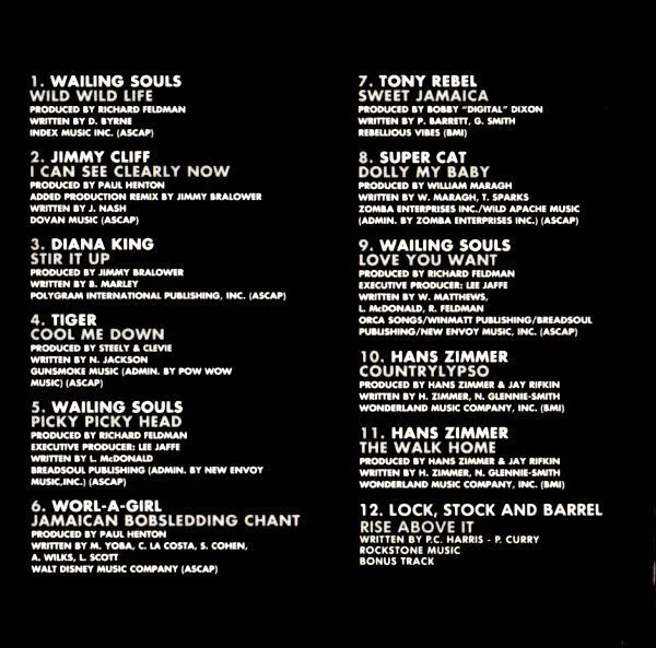 Various - Cool Runnings (Music From The Motion Picture) (CD, Comp) - Image 3