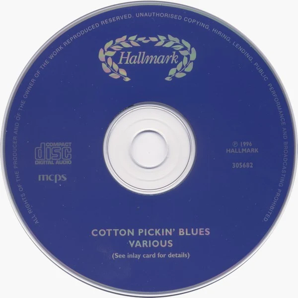 Various - Cotton Pickin' Blues (CD, Comp) - Image 3