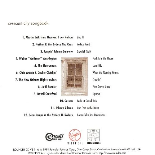 Various - Crescent City Songbook (CD, Comp, Promo) - Image 2