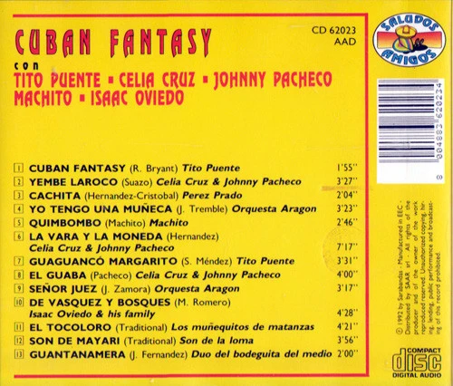 Various - Cuban Fantasy (CD, Comp) - Image 2