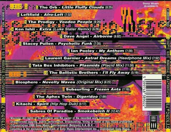 Various - Cybercafé - Alternative Techno Dub Dance (2xCD, Comp) - Image 2