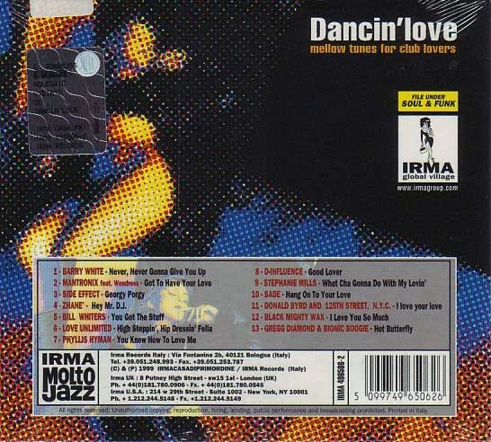 Various - Dancin' Love - Mellow Tunes For Club Lovers (CD, Comp) - Image 2