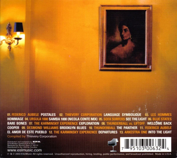 Various - Den Of Thieves - The Sound Of Eighteenth Street Lounge Music (CD, Comp, Dig) - Image 2