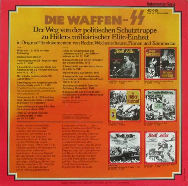 Various - Die Waffen-SS (LP) - Image 2
