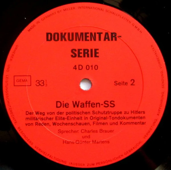 Various - Die Waffen-SS (LP) - Image 4