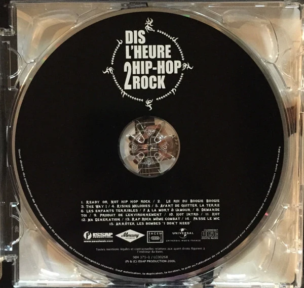 Various - Dis L'Heure 2 Hip-Hop Rock (CD, Album) - Image 3