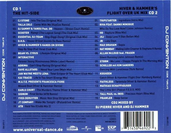 Various - DJ Convention - Code Twelve (2xCD, Mixed) - Image 3