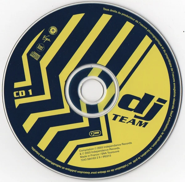 Various - DJ Team (4xCD, Comp, Mixed) - Image 3